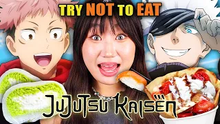 Download Try Not To Eat - Jujutsu Kaisen Ft. Adam McArthur \u0026 Anne Yatco! | People Vs. Food MP3