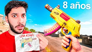 Un Niño de 8 Años eligió mis Armas en Warzone