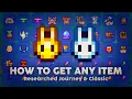 How to Get Every Item Researched in Journey Mode and Classic Mode PC and Mobile - Terraria 1 4 4 9