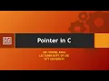 Pointer in C Live class C Programming Bangla Tutorial