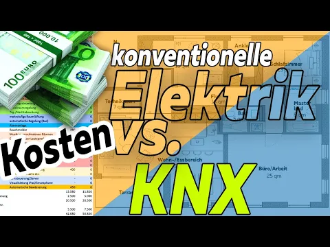 Download MP3 KNX vs konventionelle Elektrik: PREISVERGLEICH Elektroinstallation EFH | Smartest Home - Folge 189