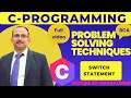 Switch Case in C Programming Switch Statement in Hindi Problem Solving Techniques BCA