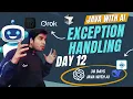 Day 12 Exception Handling in Java Complete Tutorial in Hindi Real Life Examples
