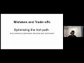 Mistakes and Trade-offs when optimizing the hot-path