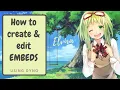 How to CREATE EDIT EMBEDS using DYNO Join our Discord Fam Elvira