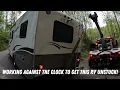 RV Stuck Making Everyone Late And Angry Working Against The Clock To Get This RV Unstuck