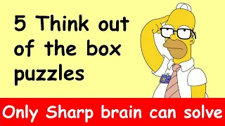 5 Think Out Of The Box Puzzles Critical Thinking Feed Brain With Prema 