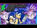Sonic and Blaze VS DeviantArt FT Tails