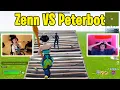 Zenn VS Peterbot 1v1 Buildfights
