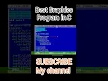 Graphics in C programming