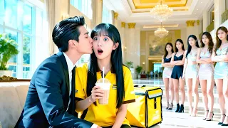 عاملة توصيل بتاخذ طلب لشاب وسيم فبيقرر ياخدها هي والطلب ويتجوزها ملخص مسلسل 