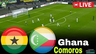 Ghana vs Comoros | CAF World Cup Qualifiers 2026 | Live Match Score Updates Gameplay PES21