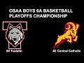 OSAA BOYS 6A BASKETBALL CHAMPIONSHIP TUALATIN VS CENTRAL CATHOLIC