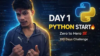 Day 1 Python Introduction 100 Days Python Challenge Zero to Hero