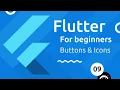 Flutter Tutorial for Beginners - Buttons Icons