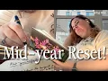 Mid-year reset New goals plans and planner update Vlog 32 2026