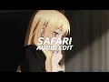 Download Lagu Safari - Serena『edit audio』