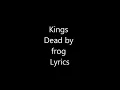 Jay Rock, Kendrick Lamar, Future, James Blake Kings Dead lyrics