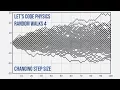 Random Walks 4 - Changing Step Size
