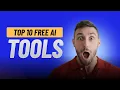 10 FREE AI Tools That Will Save You Hours Every Day 2026