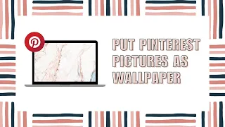 NEW UPDATE How to Change Your Laptop Wallpaper from Pinterest Pictures