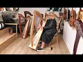 Muzikkon McHugh Ayra Harp 38 String Ashwood Round Back Played By Ann Tuitte
