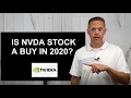 Is NVIDIA Stock a Buy in 2020 NVDA Stock Analysis