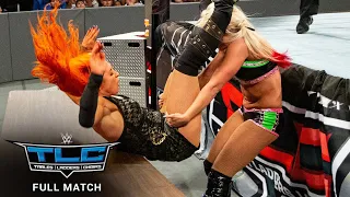 Download FULL MATCH - Becky Lynch vs. Alexa Bliss – SmackDown Women’s Title Tables Match: WWE TLC 2016 MP3