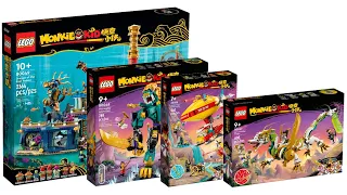 All LEGO Monkie Kid sets summer 2023 Compilation/Collection Speed Build