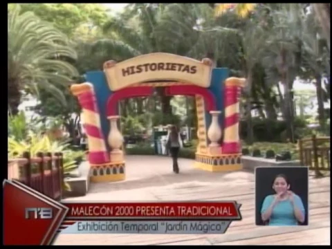 Malecón 2000 presenta tradicional exhibición temporal Jardín Mágico