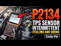 What Is P2134 Obd2 Code - Throttle Position Sensor F Intermittent