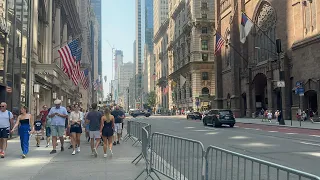 Manhattan New York United States - M1 Bus Ride