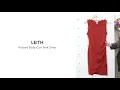Bestseller Leith Ruched Body-Con Tank Dress Nordstrom