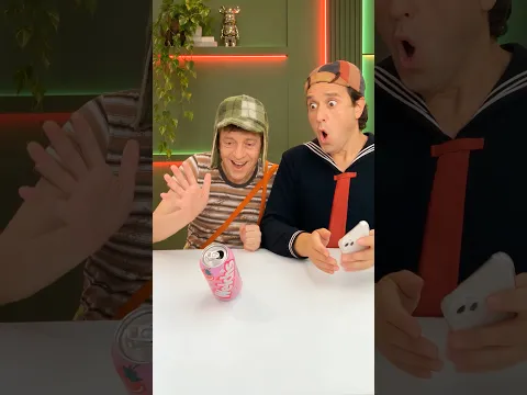 ¡El Chavo le hace un TRUCO DE MAGIA a Quico con una lata😱🪄!