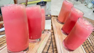 طريقة عمل عصير طبقات المطعم مع الشيف محمد حامد 