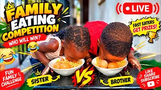 Family Food Challenge 😂😂
