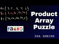 Product array puzzle gfg problem solving dsa series