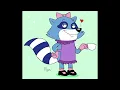 Pinch Raccoon Dressed for tea art by TheMusicalSquirrel DeviantArt