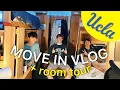 UCLA MOVE IN VLOG room tour