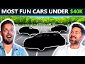 10 Most Fun NEW Cars Under 40 000