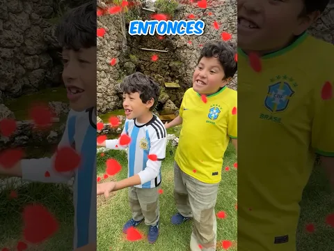 Cuando tu hermano mayor SÍ te quiere… pero lo niega 😂❤️ #humor