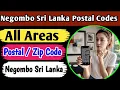 Negombo Sri Lanka all area postal code list