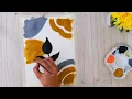 Boho Wall Art Easy Red Tree Painting to Brighten Your Space