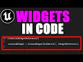How to Create Widgets in Unreal Engine 5 C
