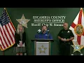 Escambia County Sheriffs Office Press Conference