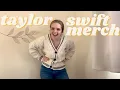 Taylor Swift folklore Merch Haul