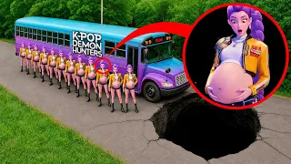 СЕРЬЁЗНО? Я НАШЕЛ АВТОБУС БЕРЕМЕННЫХ K-POP DEMON HUNTERS в Реальной Жизни!