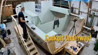Cockpit Build Is Underway – Ep. 458 RAN Sailing