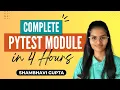 Complete PyTest In 4 Hours Full PyTest module course in one Shambhavi Gupta