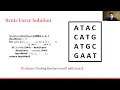 Emre Erdal - Brute Force Solution to Motif Finding Problem